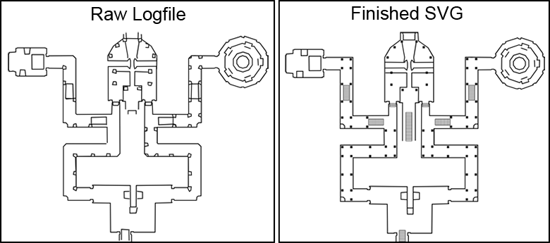 Figure 4.9 - Temple of Ro Comparison