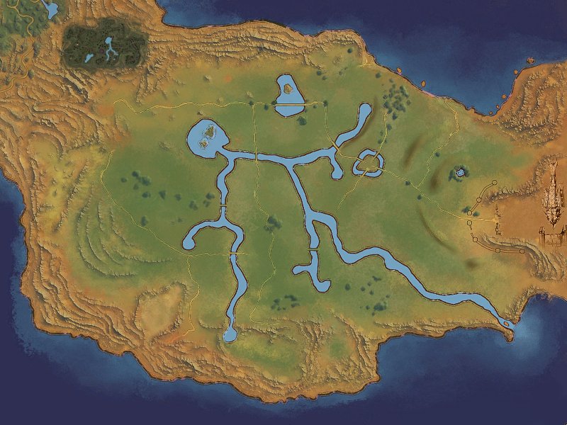 Map Commonlands 